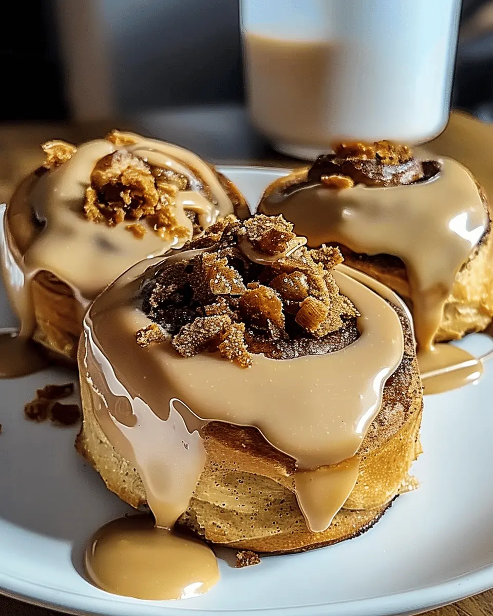Biscoff Cookie Butter Cinnamon Rolls Recipe: A Delicious Twist