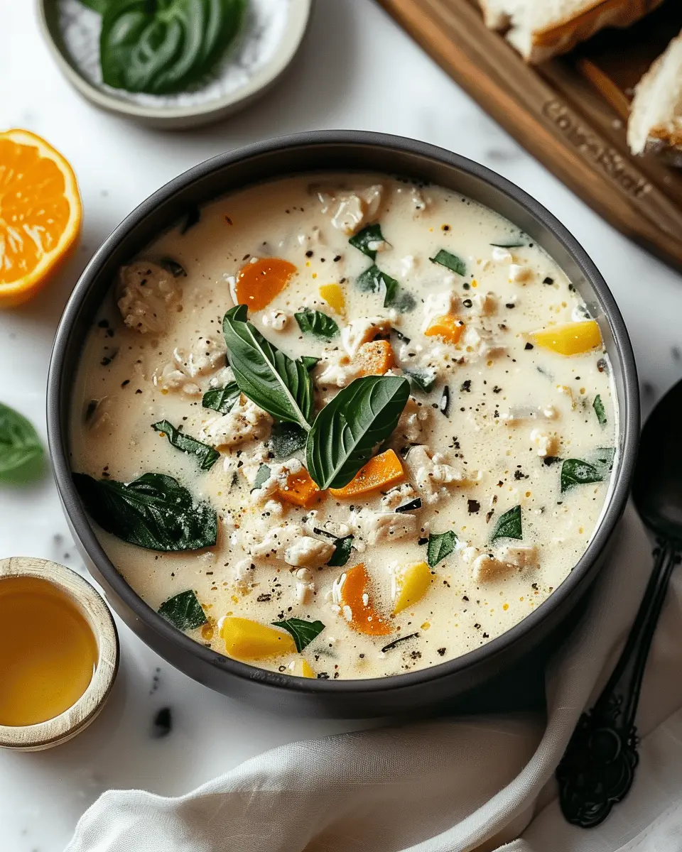 Creamy Italian Ground Chicken Soup: A Cozy, Heartwarming Delight