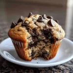 Amazing Chocolate Chip Banana Muffins: A 1-Bowl Wonder