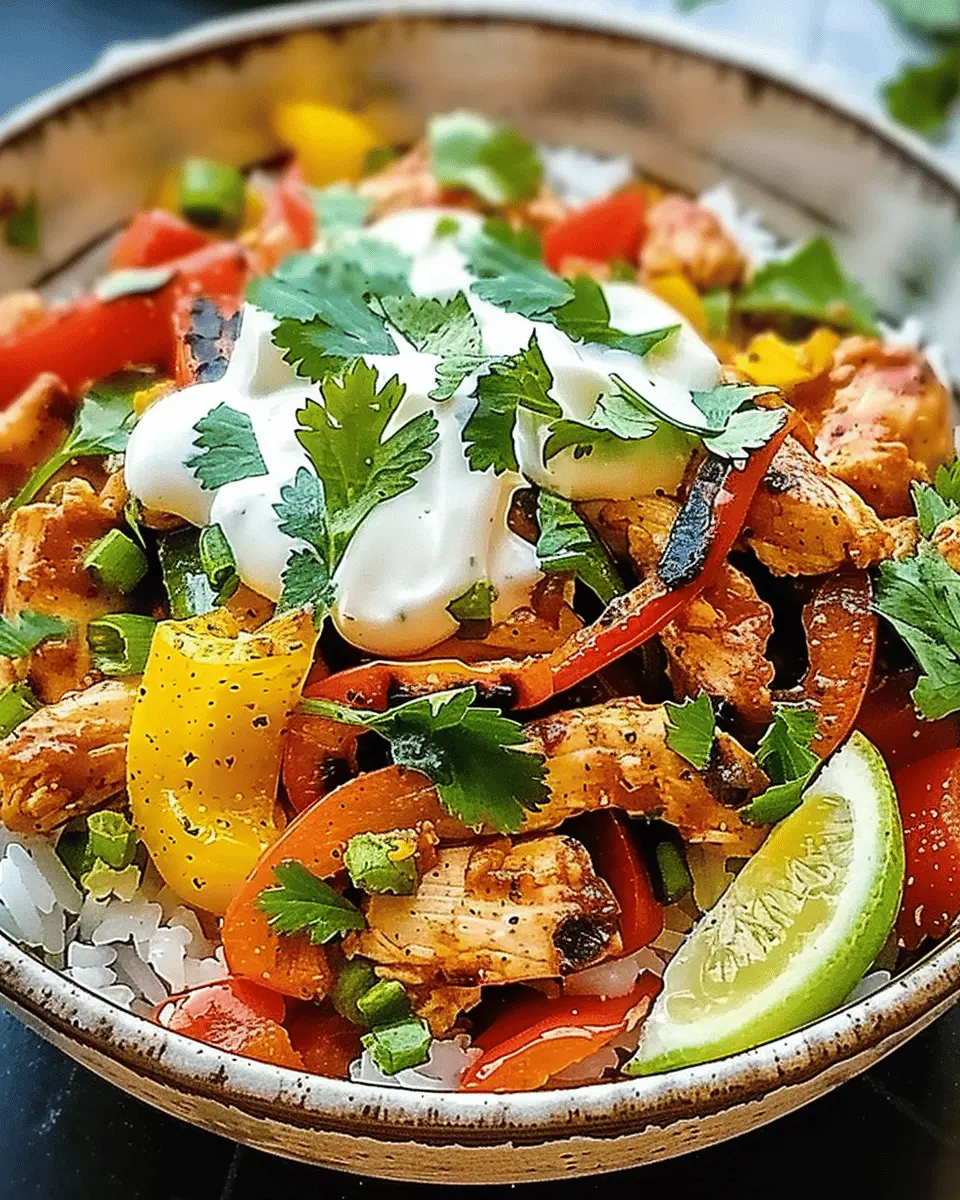 Chicken Fajita Rice Bowls: Easy, Flavorful Comfort For Everyone