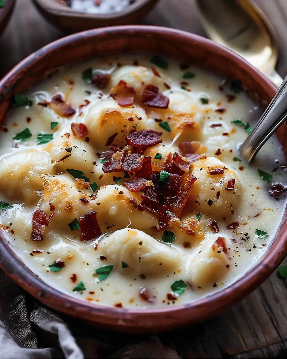 Bacon Cheddar Gnocchi Soup: A Creamy Comfort Meal Everyone Loves