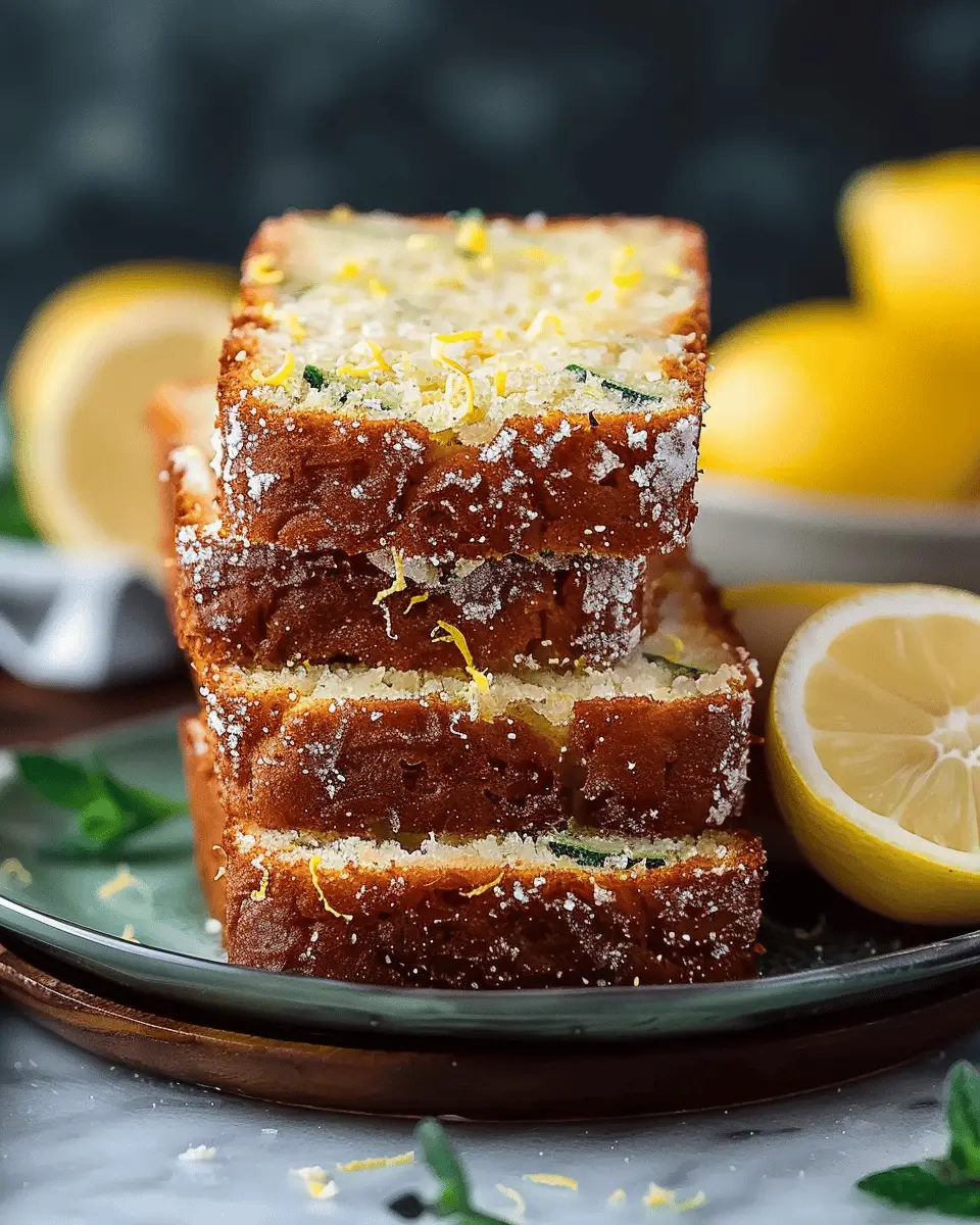 Best Lemon Zucchini Bread