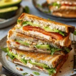 Chicken Avocado Melt Sandwich