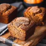 Cinnamon Swirl Pumpkin Bread Mini Loaves