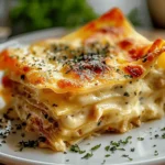 Creamy White Lasagna Delight