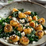 Crispy Gnocchi With Spinach And Feta: A Childhood Memory In Flavor