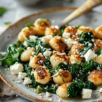 Crispy Gnocchi With Spinach And Feta: A Childhood Memory In Flavor