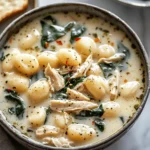 Crockpot Chicken Gnocchi Soup
