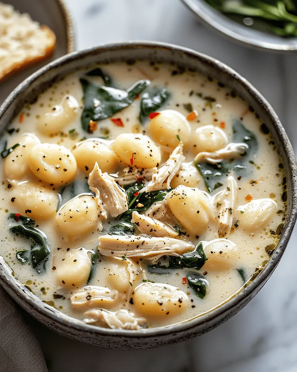 Crockpot Chicken Gnocchi Soup: Easy Comfort Food for All