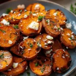 Delicious Honey Feta Sweet Potato Rounds Recipe for Any Meal