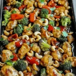 Easy Sheet Pan Cashew Chicken Recipe for Busy Weeknights