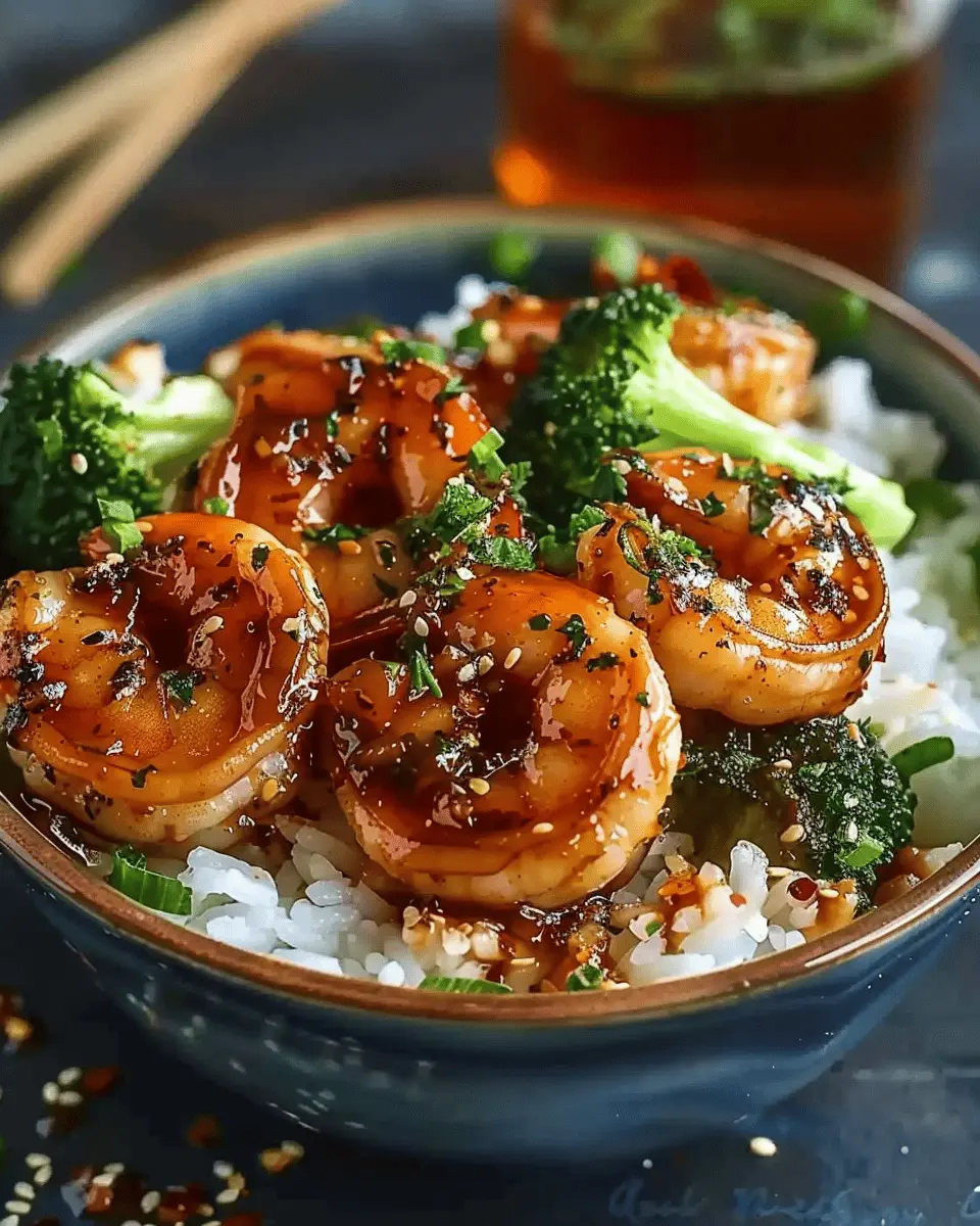 Honey Garlic Shrimp Bowls: A Quick and Easy Flavor Adventure