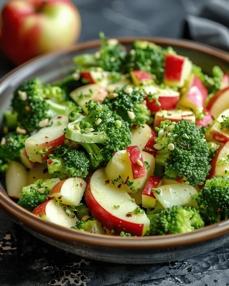 Honeycrisp Apple Broccoli Salad: Easy and Delicious Turkey Bacon Twist
