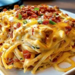 Irresistible Spicy Southern Cheesy Chicken Spaghetti Casserole