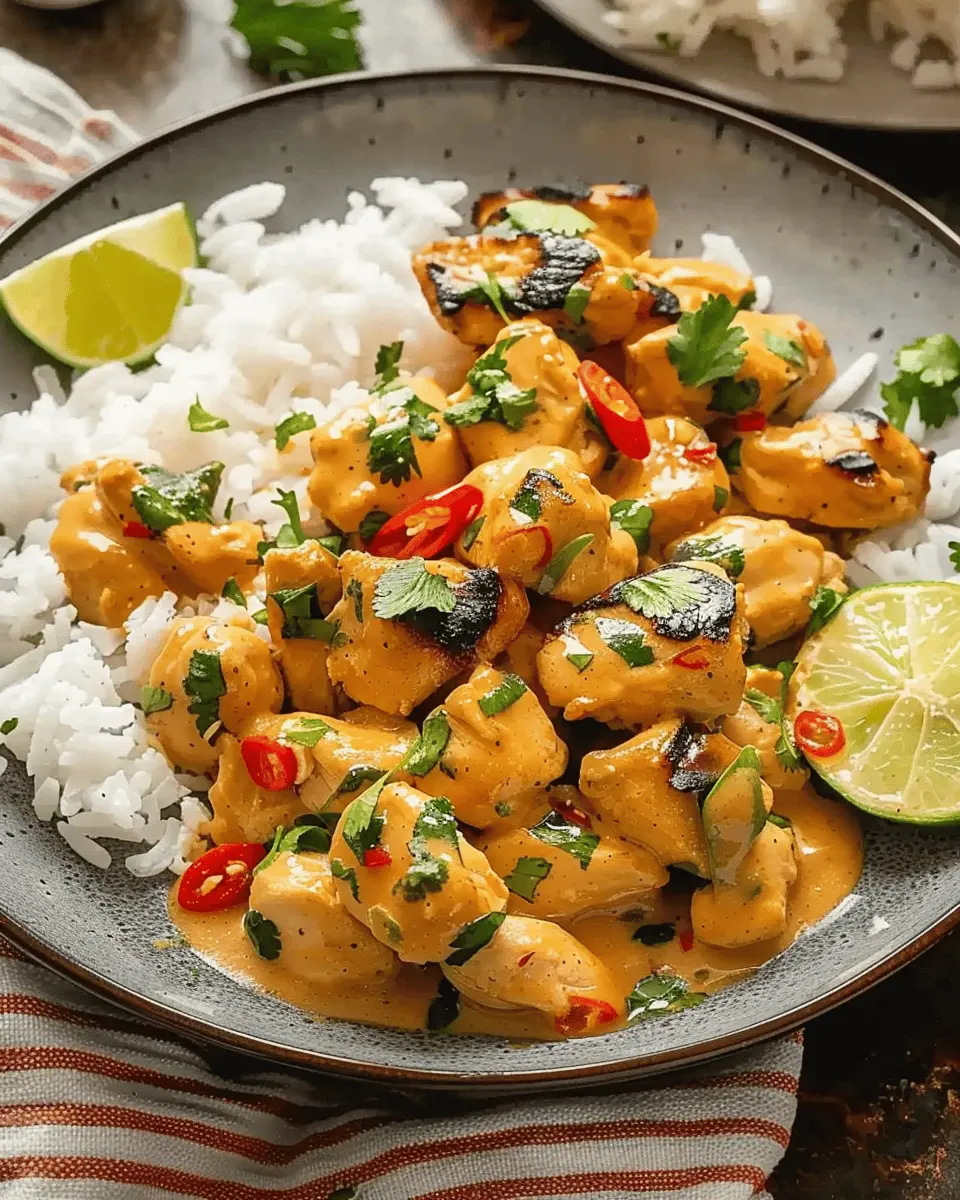 Irresistible Thai Peanut Chicken: Easy & Delicious in 30 Minutes