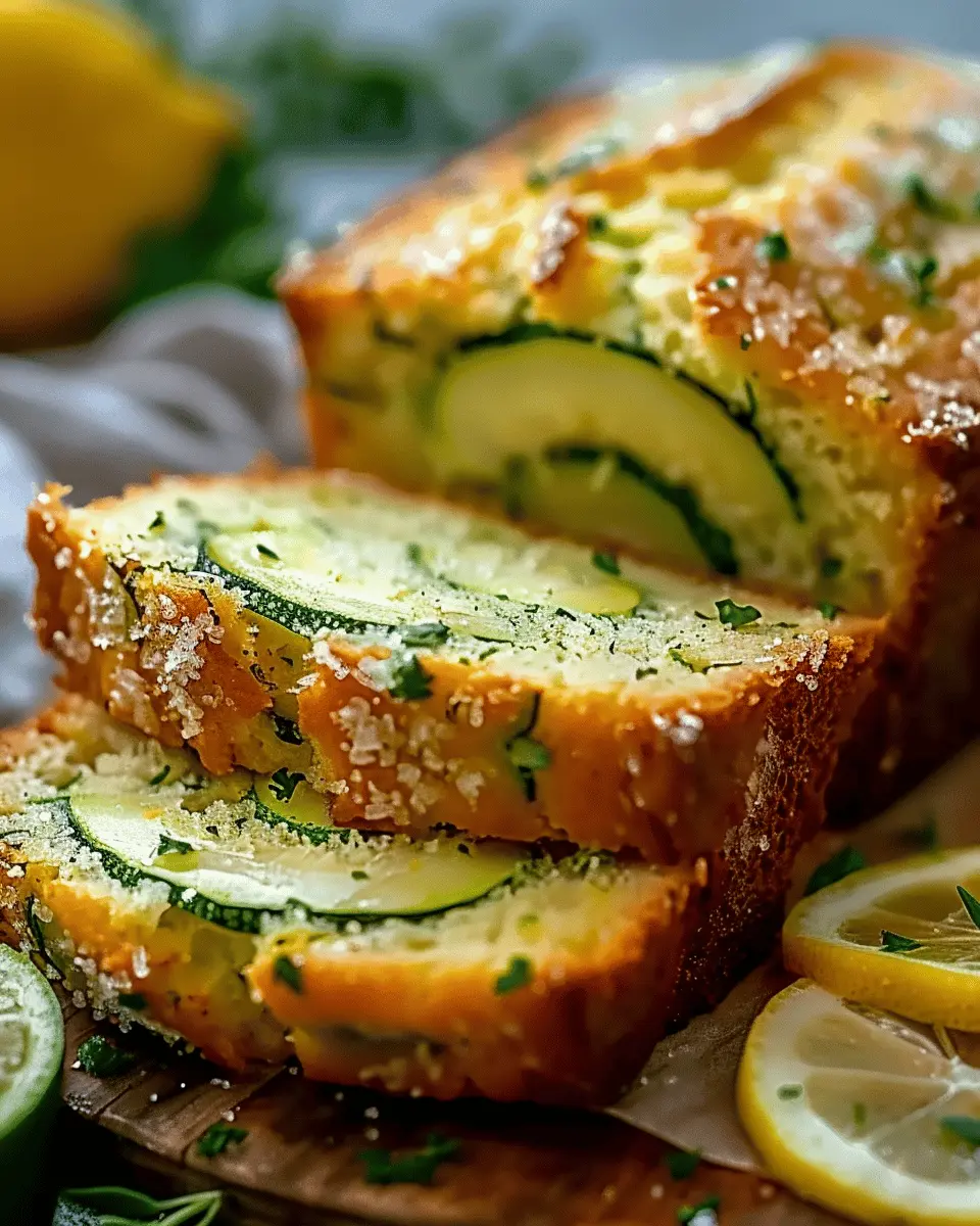 Lemon Zucchini Bread: Moist and Easy Recipe for Summer Joy