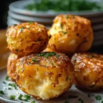Mashed Potato Cheese Puffs