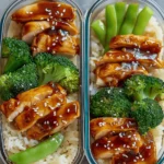 Meal Prep Teriyaki Chicken Bowls