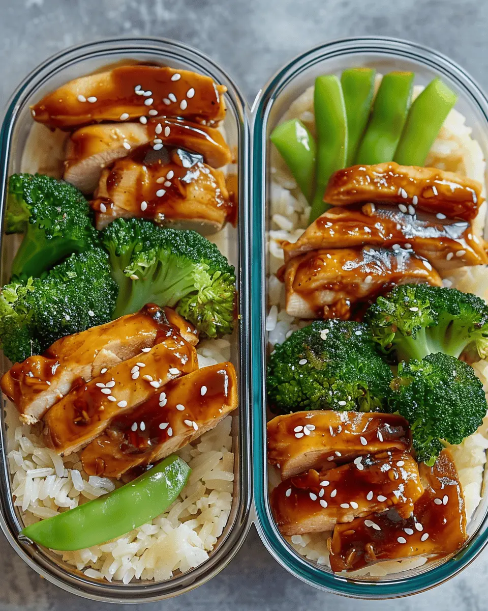 Meal Prep Teriyaki Chicken Bowls: Easy, Healthy, and Delicious