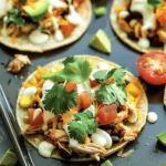 Mexican Rotisserie Chicken Tostadas