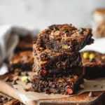 Monster Cookie Fudgy Brownies