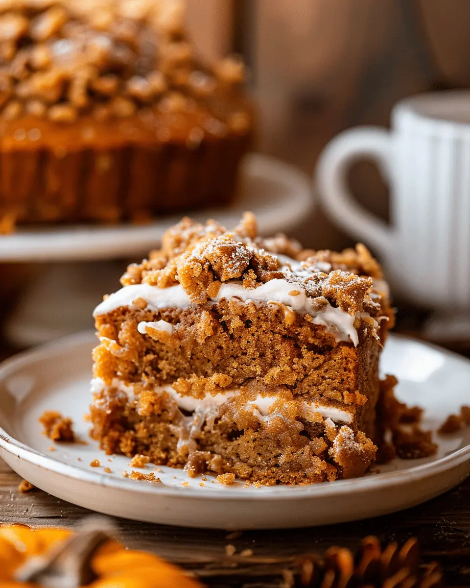 Pumpkin Coffee Cake: The Best Indulgent Treat for Fall Mornings