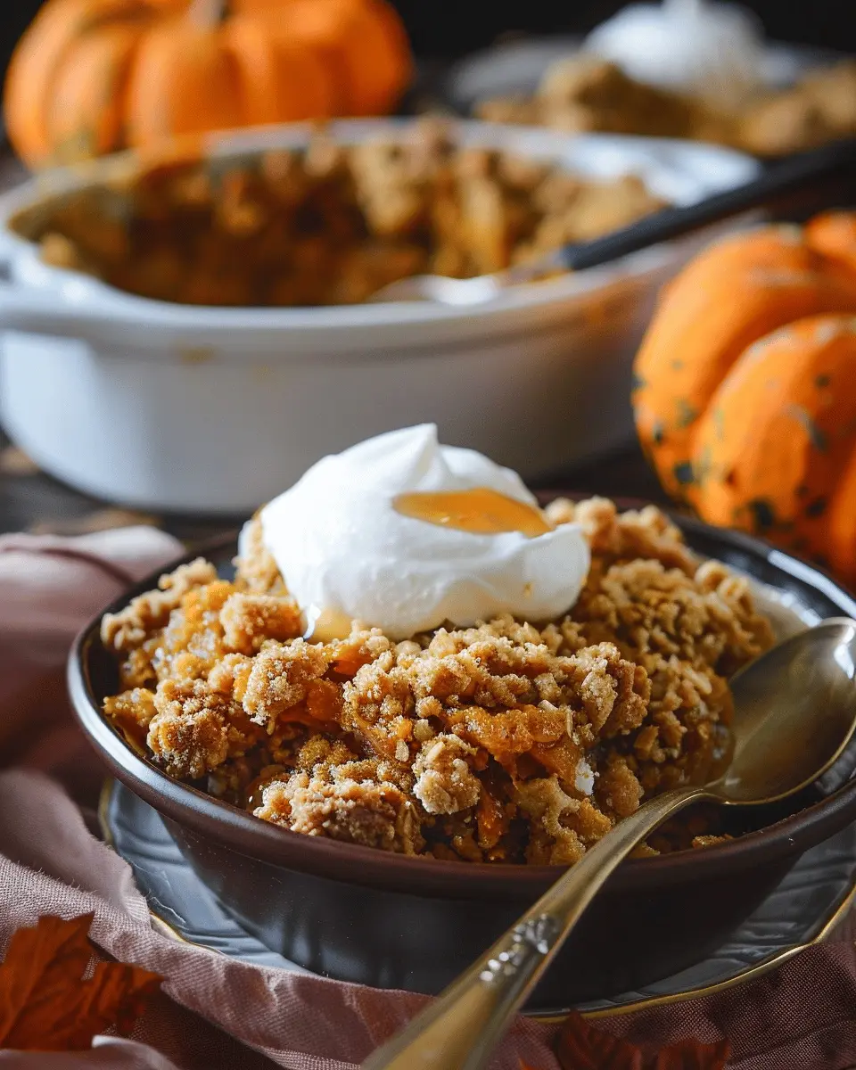 Pumpkin Crisp: The Best Cozy Fall Dessert You Need to Try