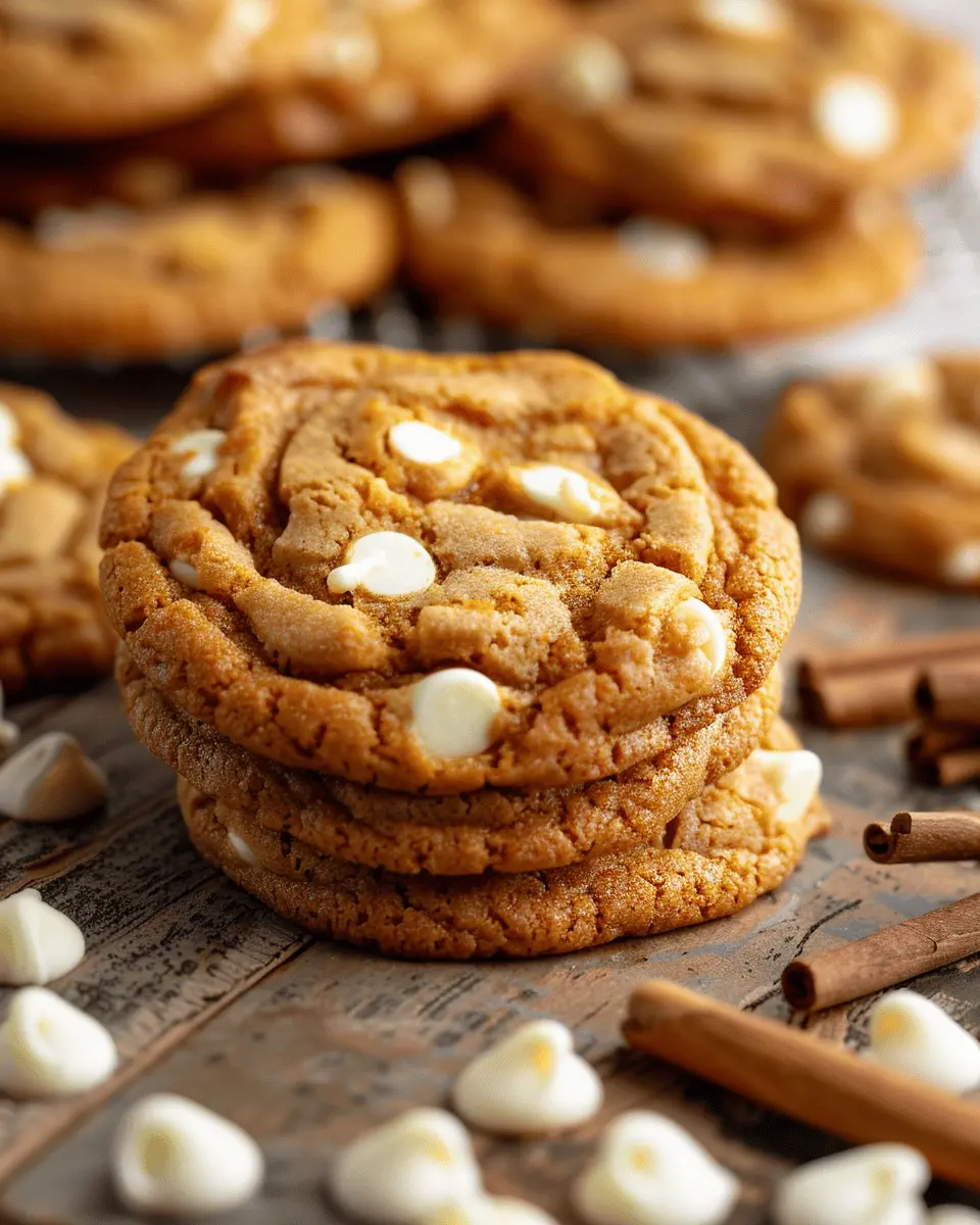 Pumpkin White Chocolate Chip Cookies: The Best Indulgent Treat