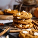 Pumpkin White Chocolate Chip Cookies