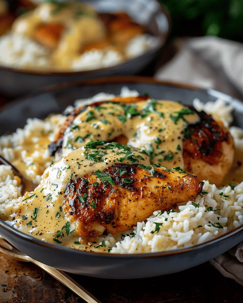 Sizzle Up Creamy Smothered Chicken and Rice: The Best Comfort Dish