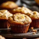 Soft & Fluffy Banana Muffins