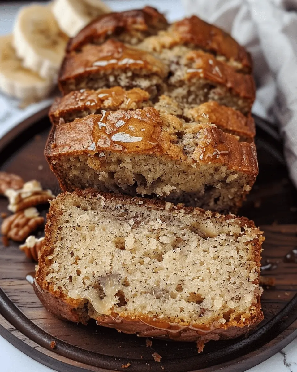 Honey Vanilla Banana Bread – The BEST Soft & Fluffy Recipe