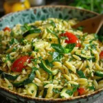Zucchini Orzo