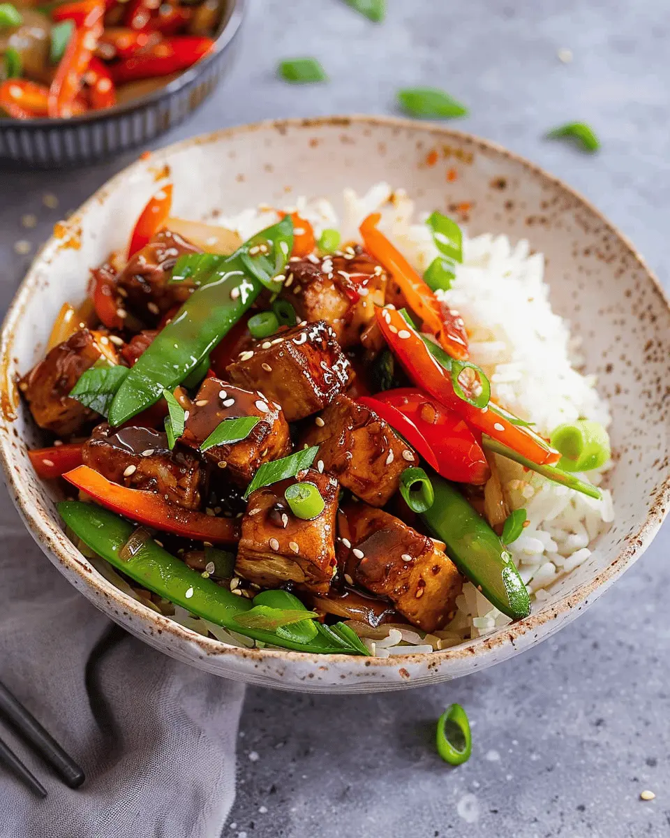 Quick Veggie & Tofu Stir Fry: A Quick and Healthy Weeknight Delight