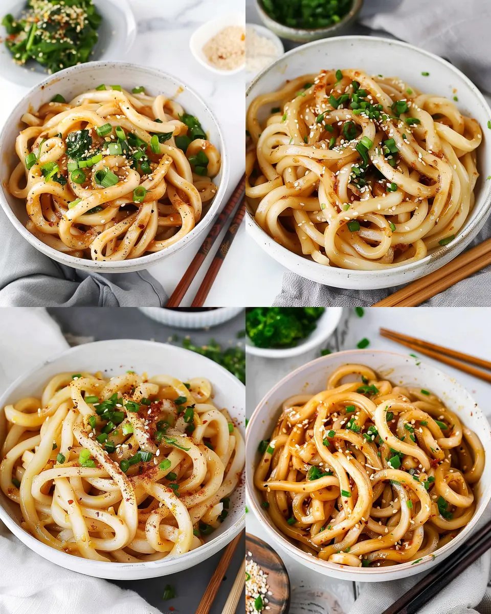 Vegan Garlic Udon Noodles: A Quick and Easy Delight