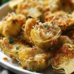 Crispy Parmesan Artichoke Hearts