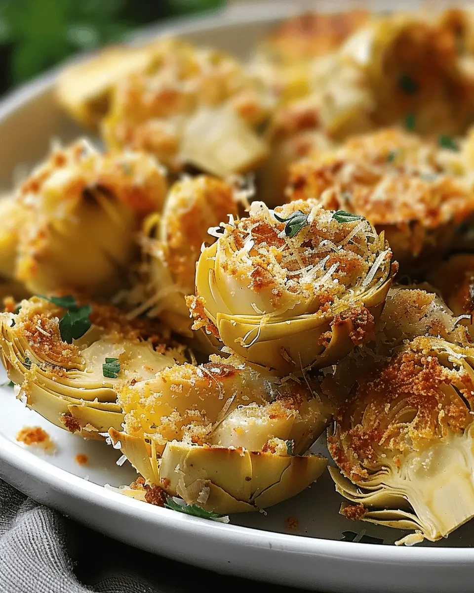 Crispy Parmesan Artichoke Hearts: A Deliciously Easy Snack