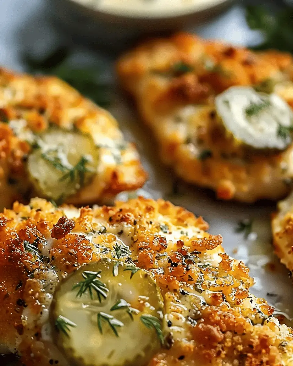Crispy Dill Pickle Parmesan Chicken: A Best Easy Recipe to Try