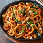 Yaki Udon (Japanese Stir Fries Udon Noodles)