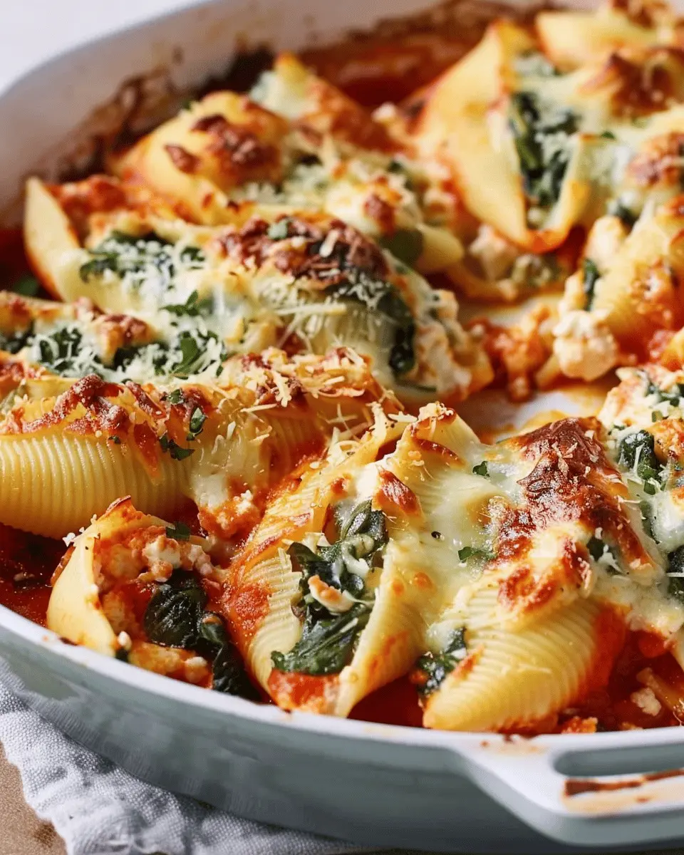 Spinach and Ricotta Stuffed Shells Recipe: Easy Comfort Food Delight