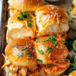 Spicy Buffalo Chicken Sliders
