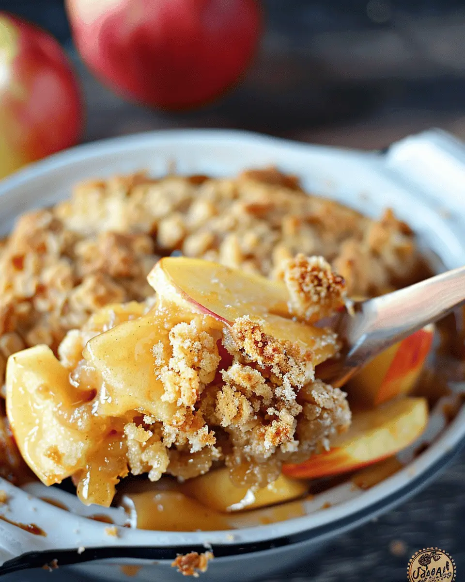 Apple Dump Cake (Crockpot)