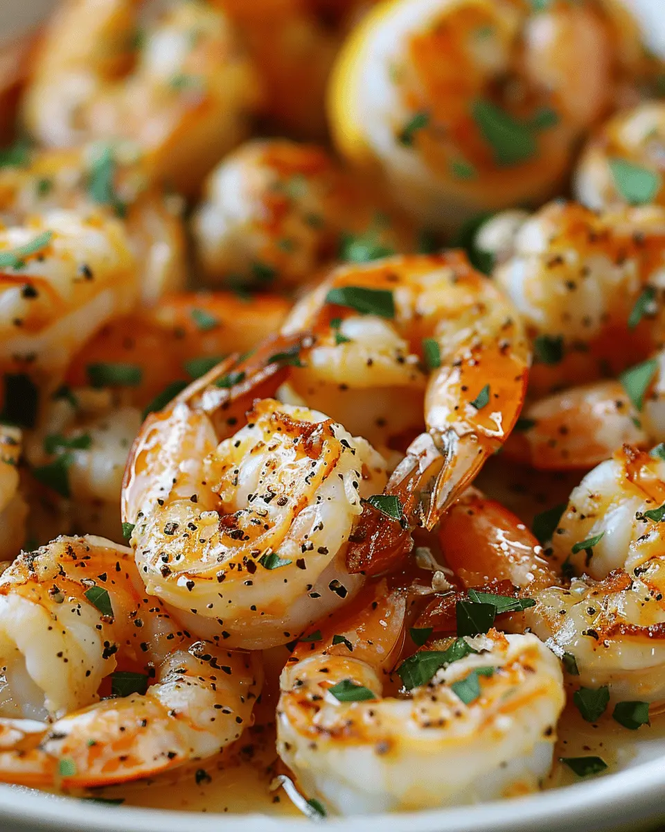 Garlic Parmesan Roasted Shrimp