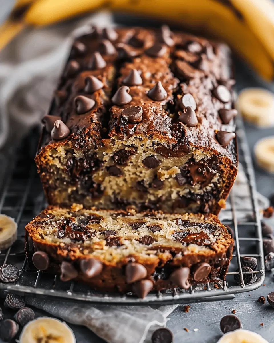 Super Moist Chocolate Chip Banana Bread: The Best Homemade Treat