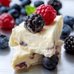 Cuadraditos de Arándanos y Yogur