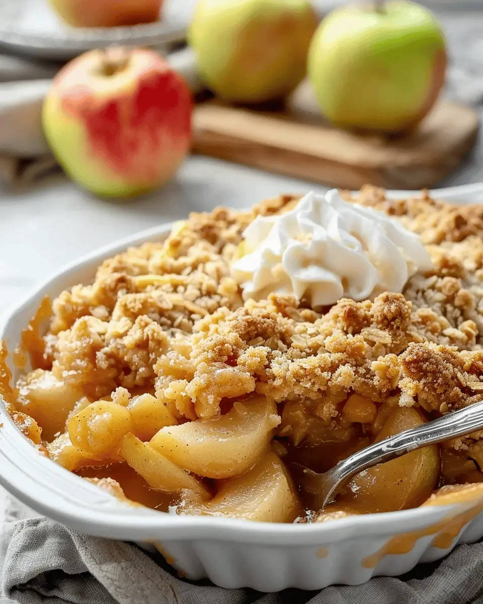 Classic Apple Crumble