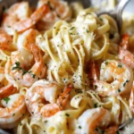Shrimp Fettuccine Alfredo
