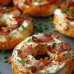 Zesty Bacon Cream Cheese Bagels