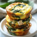 Quick & Healthy Egg Muffins with Spinach and Feta