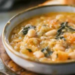 THE BEST WHITE BEAN SOUP